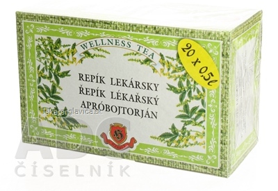 HERBEX REPÍK LEKÁRSKY BYLINNÝ ČAJ 20X3 G (60 G)