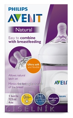 AVENT FLASA NATURAL PP 125 ML 1X1 KS