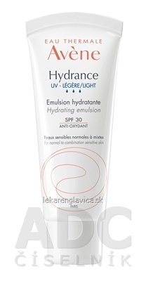 AVE HYDRANCE UV-LEGERE EMULSION SPF30 HYDRATACNA EMULZIA SPF30 1X40 ML