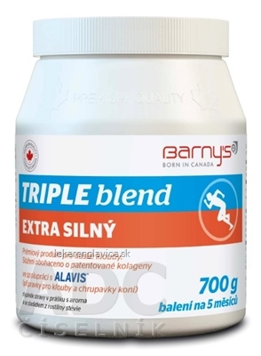 BARNYS TRIPLE BLEND EXTRA SILNY                   700G S AROMOU A SO SLADIDLOM, PRASOK 1X700 G