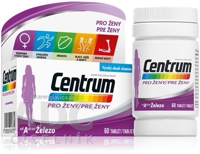 CENTRUM PRE ZENY                                   TABLETY 1X60 KS