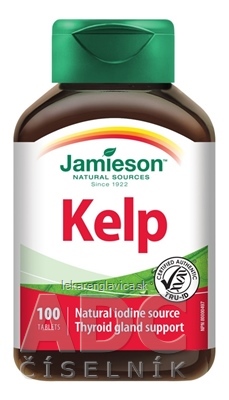 JAMIESON KELP MORSKÉ RIASY 650 µG TABLETY 1X100 KS