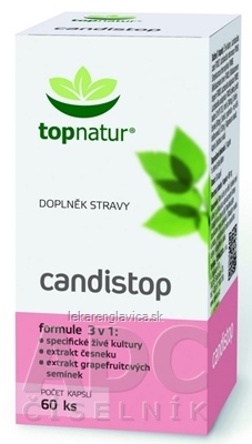 TOPNATUR CANDISTOP KAPSULY 1X60 KS