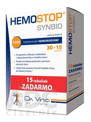 HEMOSTOP SYNBIO - DA VINCI KAPSULY 1X45 KS