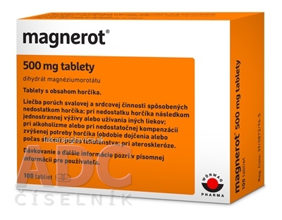 MAGNEROT  TABLETY 1X100 KS