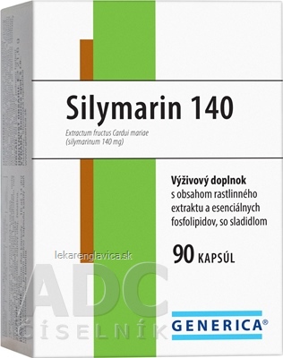 GENERICA SILYMARIN 140 KAPSULY 1X90 KS