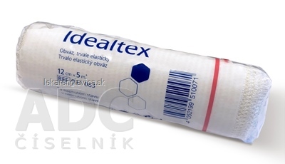 IDEALTEX OVÍNADLO ELASTICKÉ DLHOŤAŽNÉ (12CMX5M) 1X1 KS