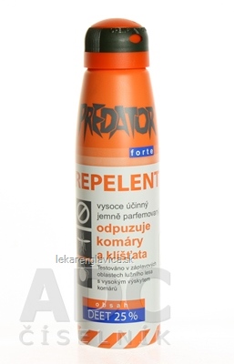 PREDATOR FORTE REPELENT DEET 25% SPREJ 1X150 ML