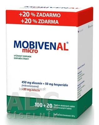 MOBIVENAL MICRO TABLETY 1X120 KS