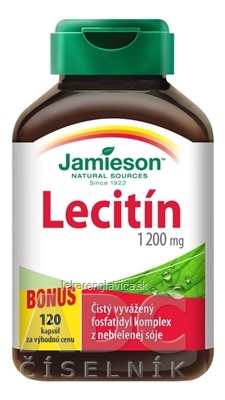 JAMIESON LECITÍN 1200 MG KAPSULY 1X120 KS