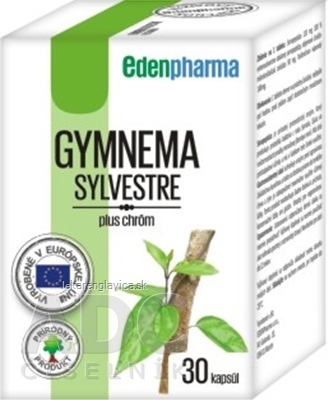 EDENPHARMA GYMNEMA SYLVESTRE KAPSULY 1X30 KS