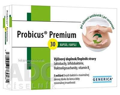 GENERICA PROBICUS PREMIUM                          KAPSULY 1X30 KS