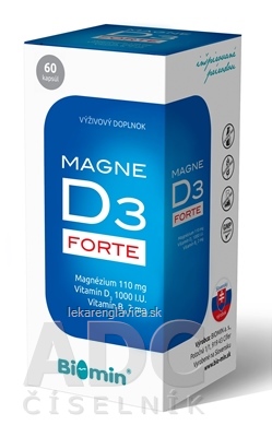 BIOMIN MAGNE D3 FORTE                              60KS CPS 1X60 KS