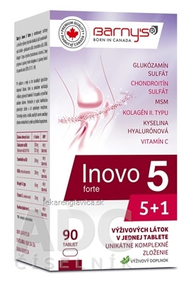 BARNYS INOVO 5 FORTE TABLETY 1X90 KS
