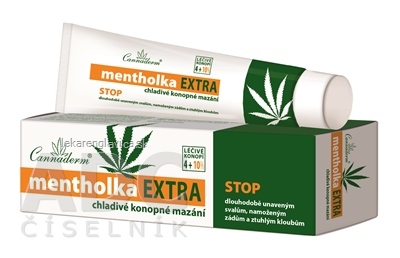 CANNADERM MENTHOLKA EXTRA                          150ML CHLADIVE KONOPNE MAZANIE 1X150 ML