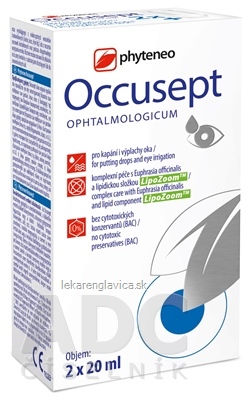 PHYTENEO OCCUSEPT OČNÉ KVAPKY 2X20 ML