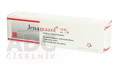 JENAMAZOL 2% Vaginálny krém 1X20g 