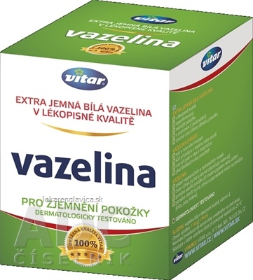 VITAR VAZELÍNA EXTRA JEMNÁ BIELA 1X110 G