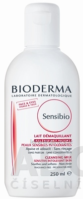 BIODERMA SENSIBIO CISTIACE MLIEKO 1X250 ML