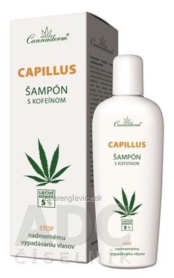 CANNADERM CAPILLUS SAMPON S KOFEINOM NEW           150ML PRI VYPADAVANI VLASOV (INOV. 2017) 1X150 ML