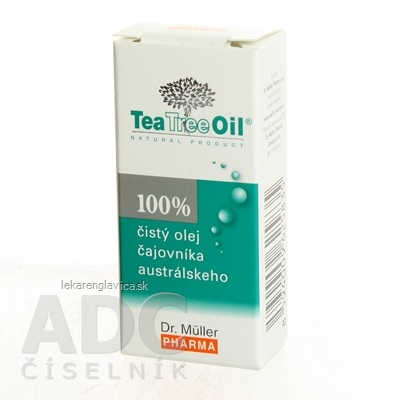DR. MÜLLER TEA TREE OIL 100% ČISTÝ OLEJ  1X10 ML