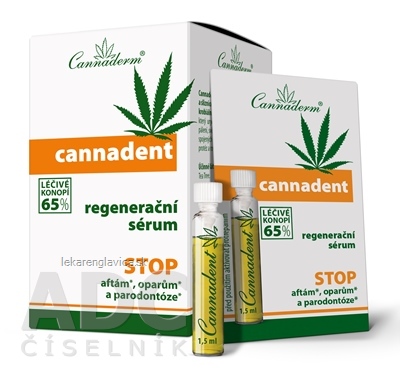 CANNADERM REGENERACNE SERUM              AFTY A OPARY 10X1,5 ML