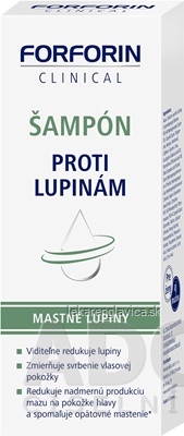 FORFORIN SAMPON PROTI LUPINAM 200ML MASTNE LUPINY 1X200 ML