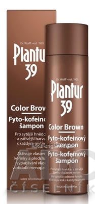 PLANTUR 39 COLOR BROWN FYTO-KOFEINOVY SAMPON       250ML 1X250 ML