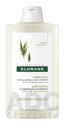 KLORANE SAMPON       400ML (S OVSENYM MLIEKOM)