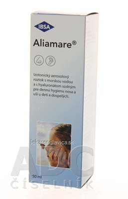 ALIAMARE ROZTOK IZOTONICKÝ AEROSOLOVÝ 1X50 ML