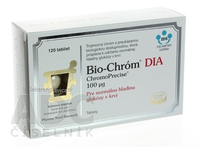 BIO-CHROM DIA 100 µG TABLETY 1X120 KS