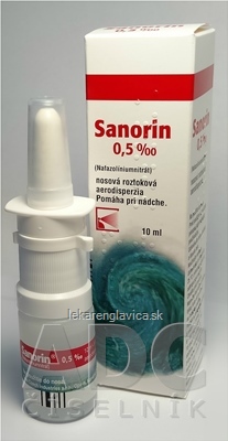 SANORIN 0,5 ‰ NOSOVÝ SPREJ 1X10 ML