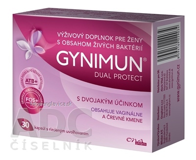 GYNIMUN DUAL PROTECT                               30KS CPS S RIADENYM UVOLNOVANIM 1X30 KS