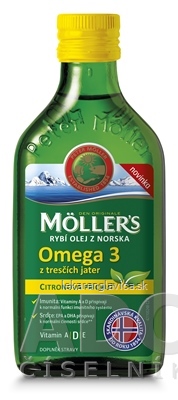 MOLLERS OMEGA 3 RYBI OLEJ CITRONOVA PRICHUT       1X250 ML