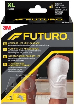 3M FUTURO COMFORT BANDAZ NA KOLENO [SELP] 1KS VELKOST XL, (76589) 1X1 KS