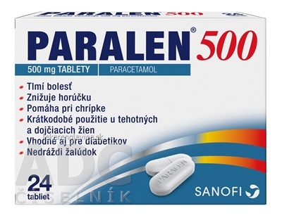 PARALEN 500 mg tablety 1X24 KS