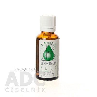 BÉRES DROPS PLUS KVAPKY 1X30 ML