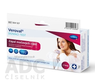 VEROVAL ZÁPAL MOČOVÝCH CIEST 1X2 KS
