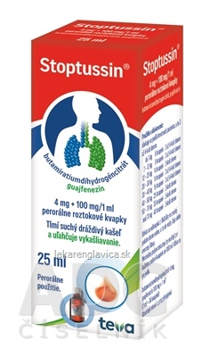 STOPTUSSIN KVAPKY 1X25 ML