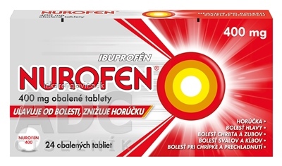 NUROFEN 400 MG TBL OBD 1X24 KS