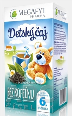 MEGAFYT DETSKY CIERNY BEZ KOFEINU 20X1,75 G (35 G)