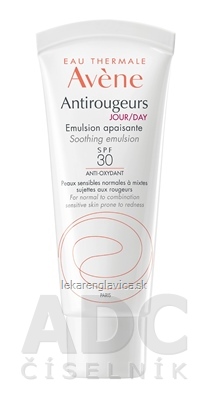 AVENE ANTIROUGEURS EMULSION SPF 30                 40ML (NEW 2020) DENNA UPOKOJUJUCA EMULZIA 1X40 ML