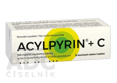 ACYLPYRIN + C šumivé tablety 1X12 KS