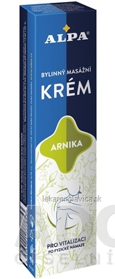 ALPA KREM ARNIKA                                   40G BYLINNY MASAZNY 1X40 G