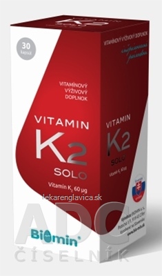 BIOMIN VITAMIN K2 KAPSULY 1X30 KS