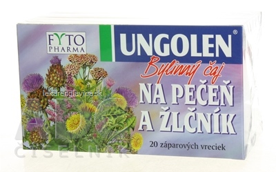 FYTO UNGOLEN ČAJ PEČEŇ A ŽLČNÍK 20X1,5 G (30 G)