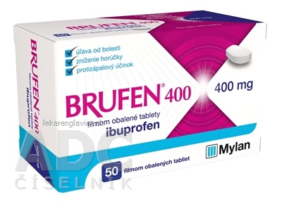 BRUFEN 400 TBL FLM 50X400 MG (BLIS.PVC/AL)