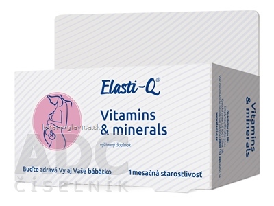 ELASTI-Q VITAMINS & MINERALS TBL 1X30 KS