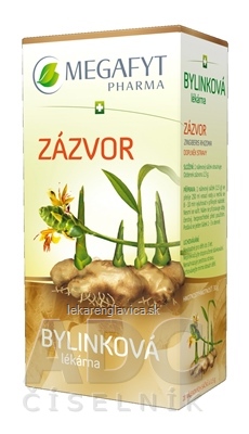 MEGAFYT BYLINKOVA LEKAREN ZAZVOR                   30G BYLINNY CAJ 20X1,5 G (30 G)