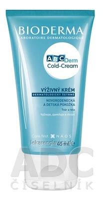 BIOD ABCDERM COLD CREAM 45ML VYZIVNY OCHRANNY PLETOVY KREM 1X45 ML